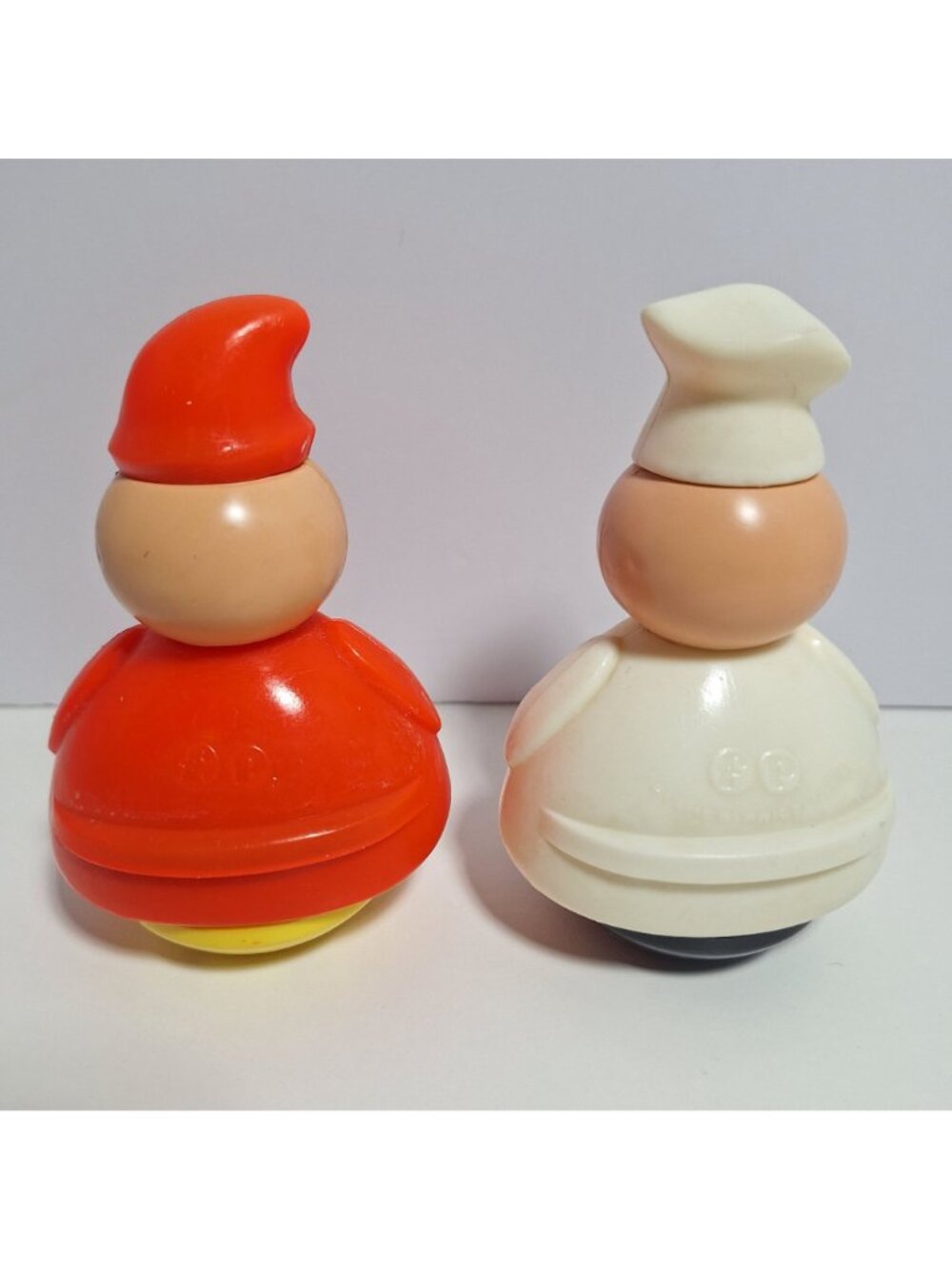 Baker Candlestick Maker 3 Men In A Tub Roly Poly Lot Fisher Price Vintage 1970s - Picture 2 of 16